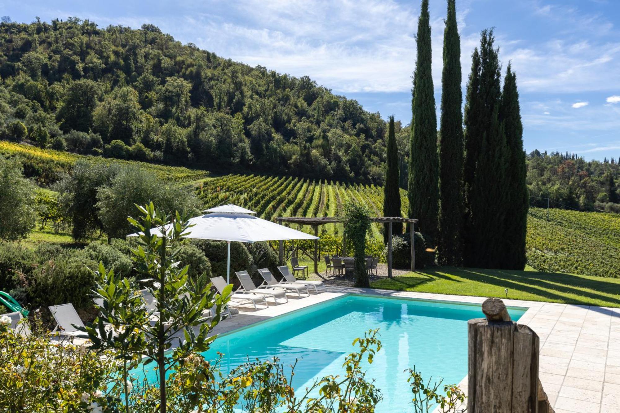 Villa Rosano Greve in Chianti Exteriér fotografie