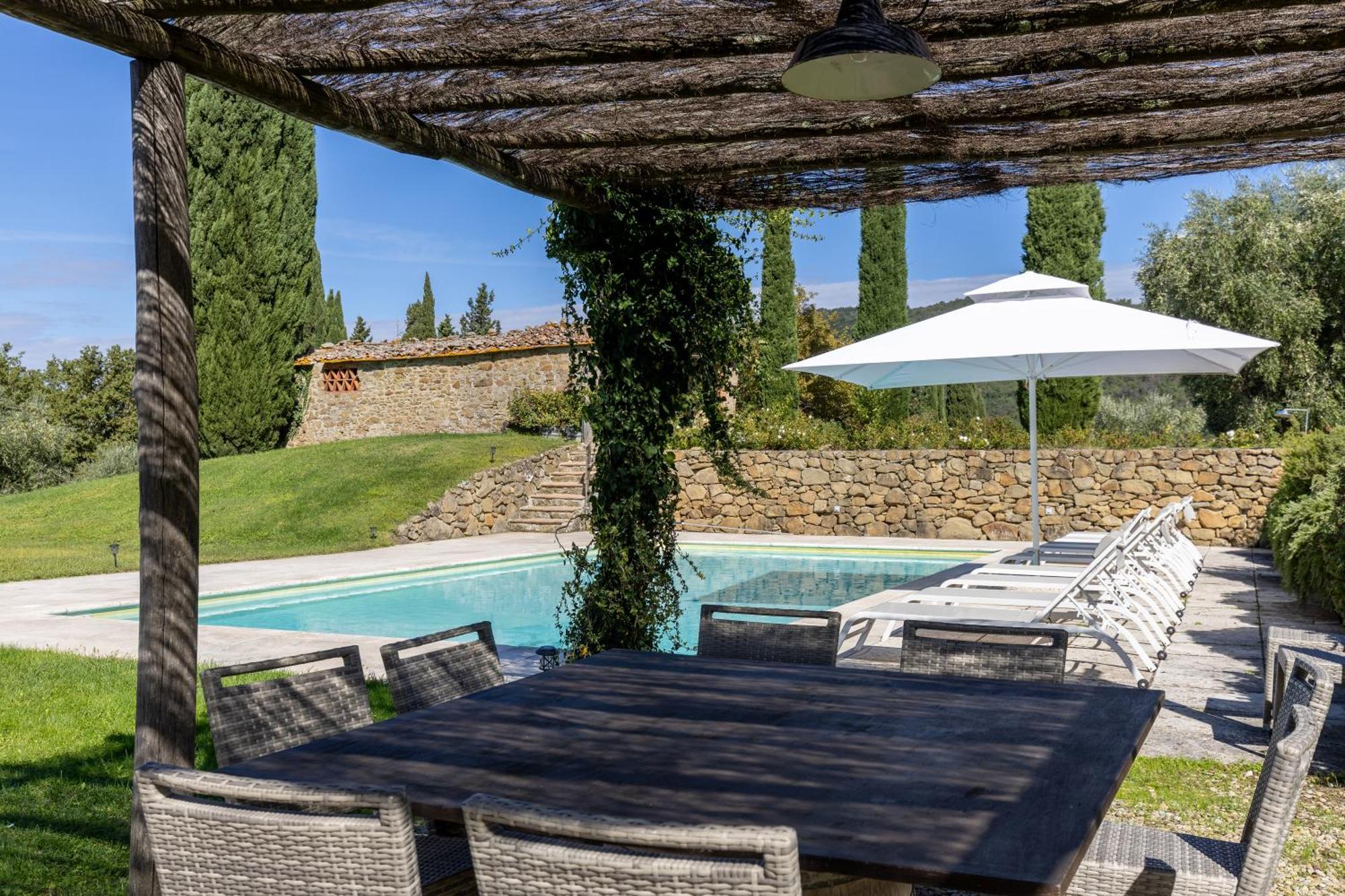 Villa Rosano Greve in Chianti Exteriér fotografie