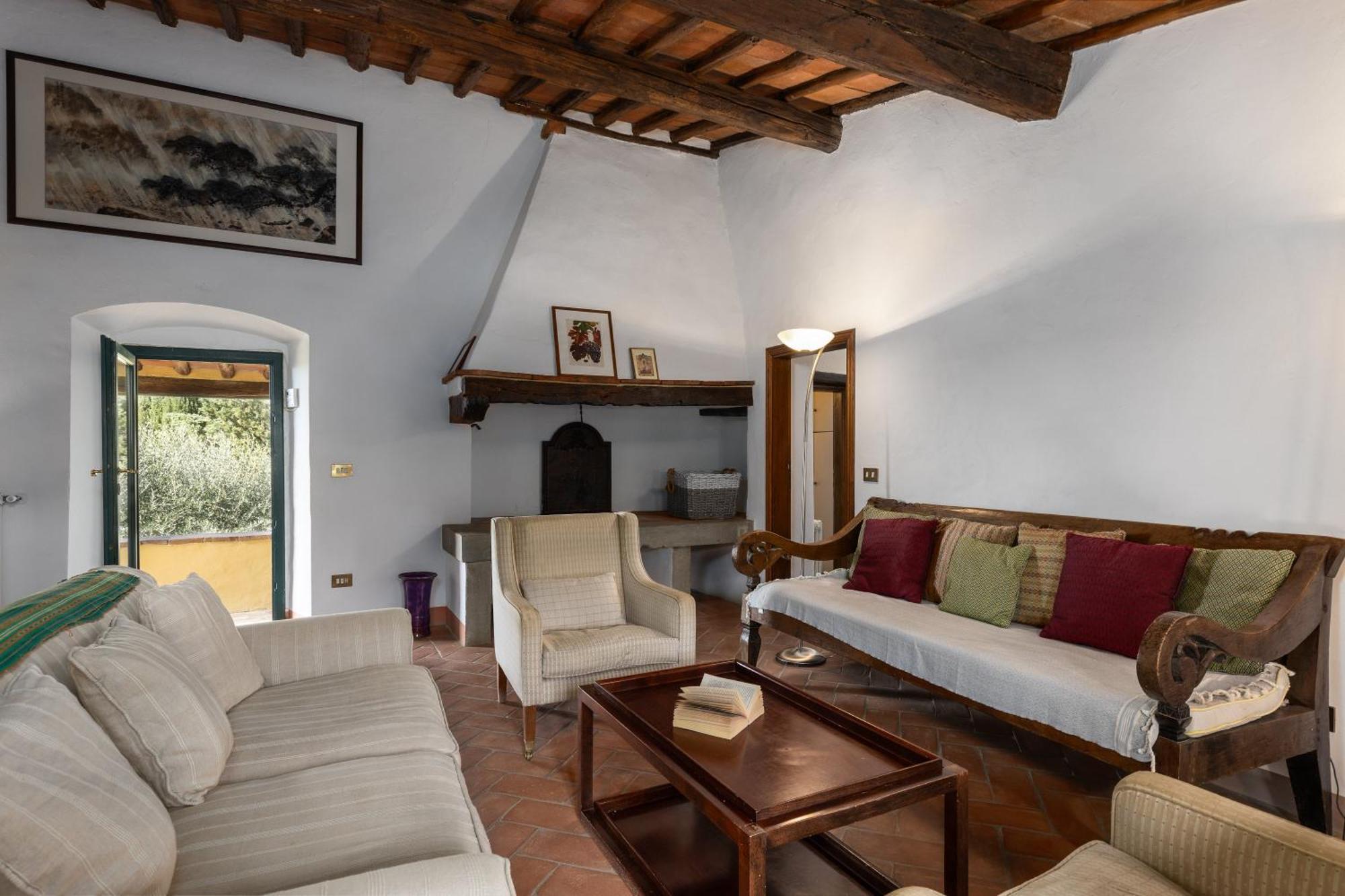 Villa Rosano Greve in Chianti Exteriér fotografie